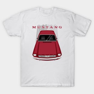 Mustang 1966 - Burgundy T-Shirt